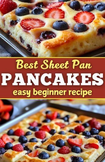 Quick and Easy Sheet Pan Pancakes
