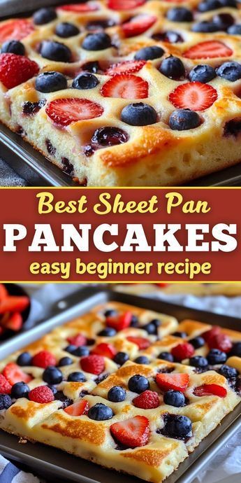 Quick and Easy Sheet Pan Pancakes