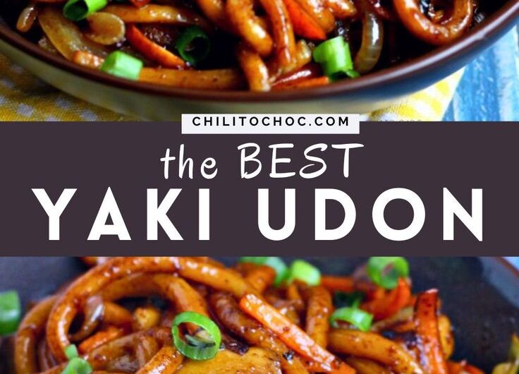 Yaki Udon with Shrimps