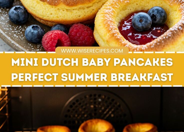 Easy Mini Dutch Baby Pancakes