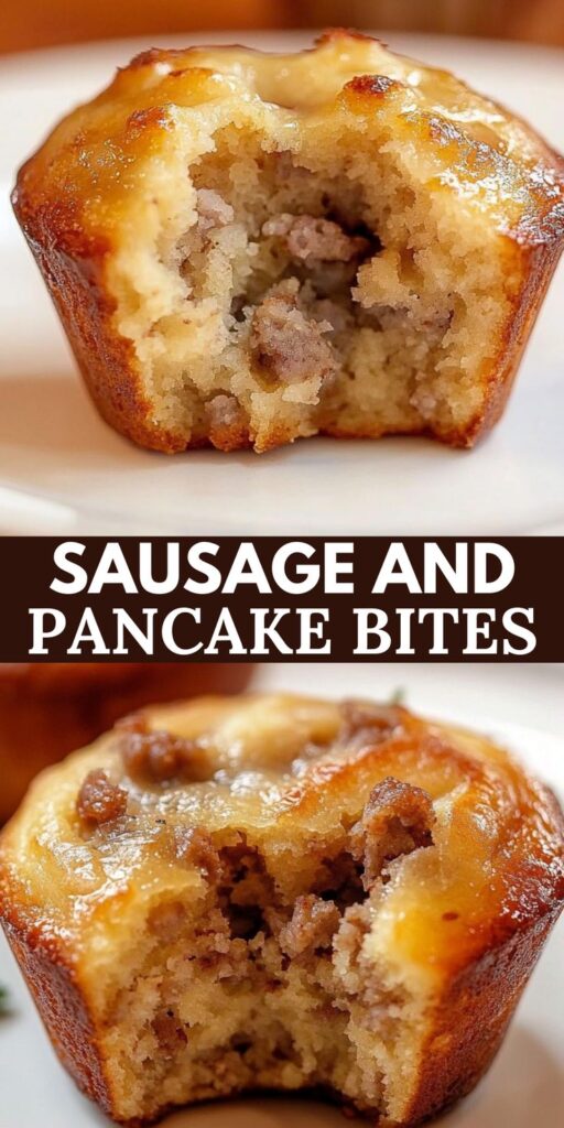 Sausage Pancake Bites