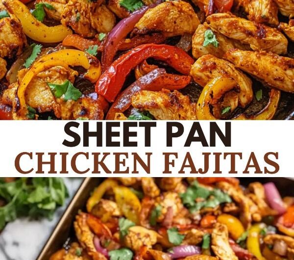 Sheet Pan Chicken Fajitas