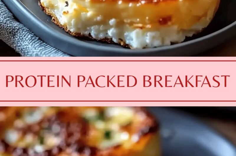 Baked Cottage Cheese Eggs