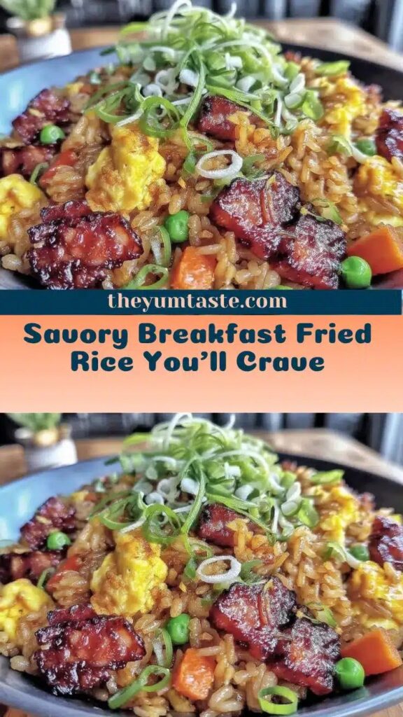 Savory Breakfast Fried Rice Recipe for Perfect Mornings
